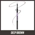 Kép 3/4 - MAYBELLINE Brow Ultra Slim Deep Brown Barna Kétvégű Szemöldökceruza