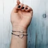 Kép 2/4 - Mirc Jewellery Mini Balcsi Karkötő (Szürke)