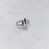 Picture 2/5 -ZALDANA Parallel Silver Ring with Two Lines