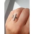 Picture 3/5 -ZALDANA Parallel Silver Ring with Two Lines