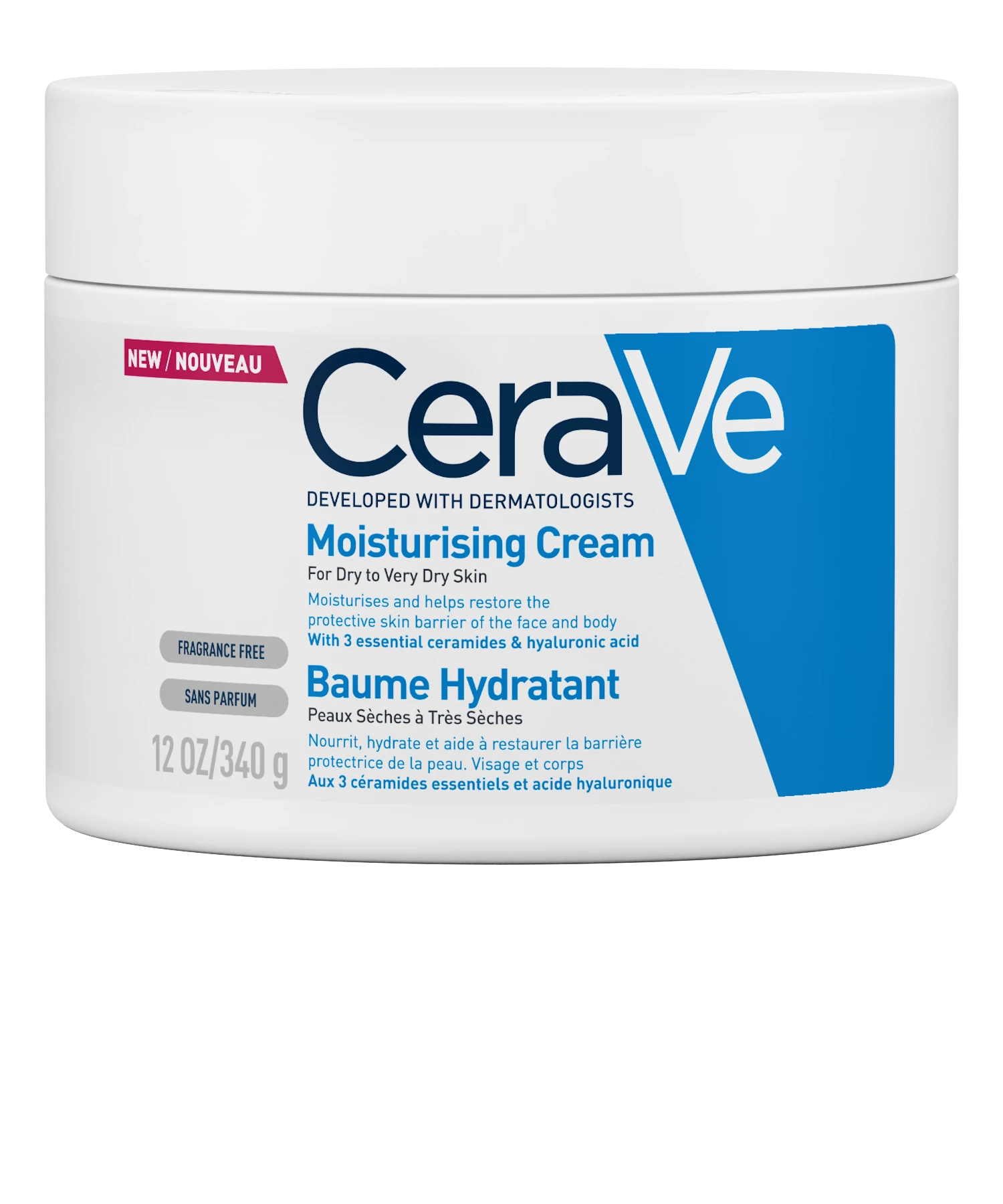 CERAVE Hidratáló Testápoló Krém (340g)