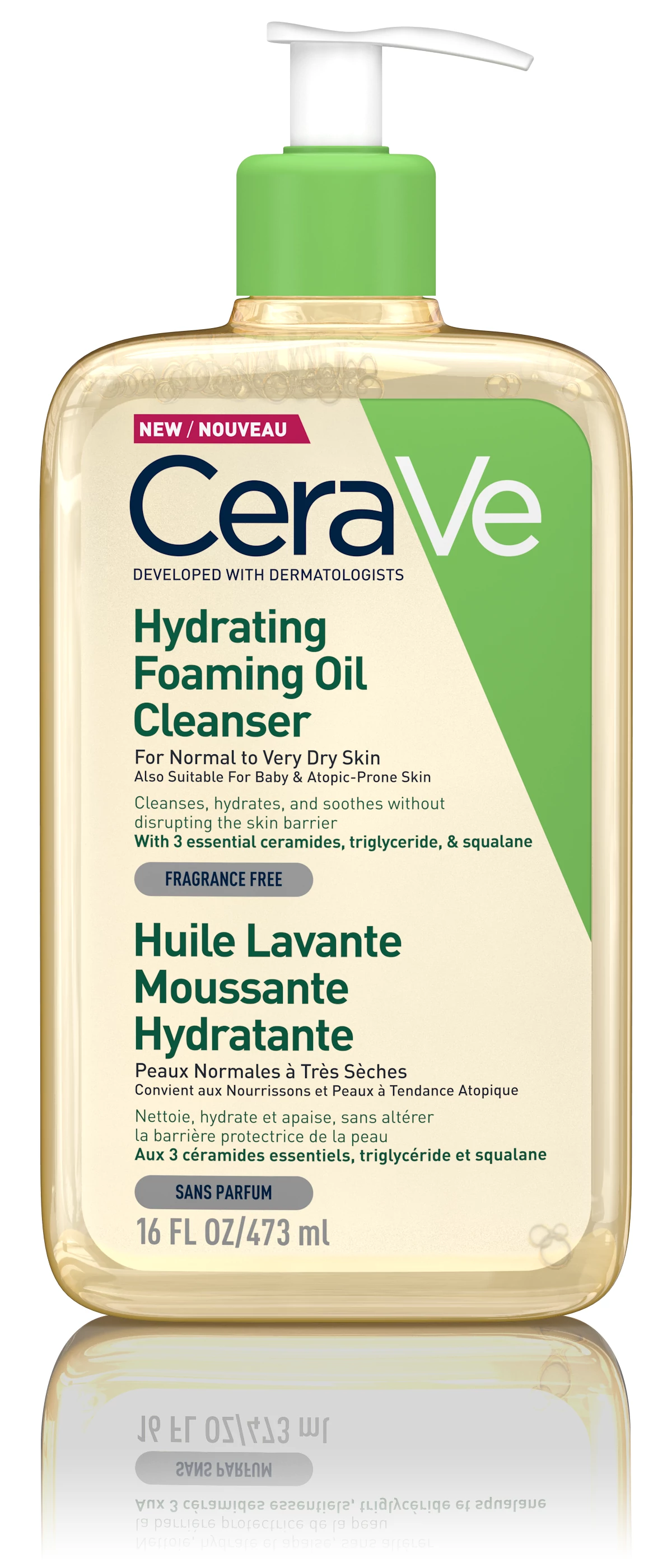 CERAVE Hidratáló Tisztító Olaj (473ml)