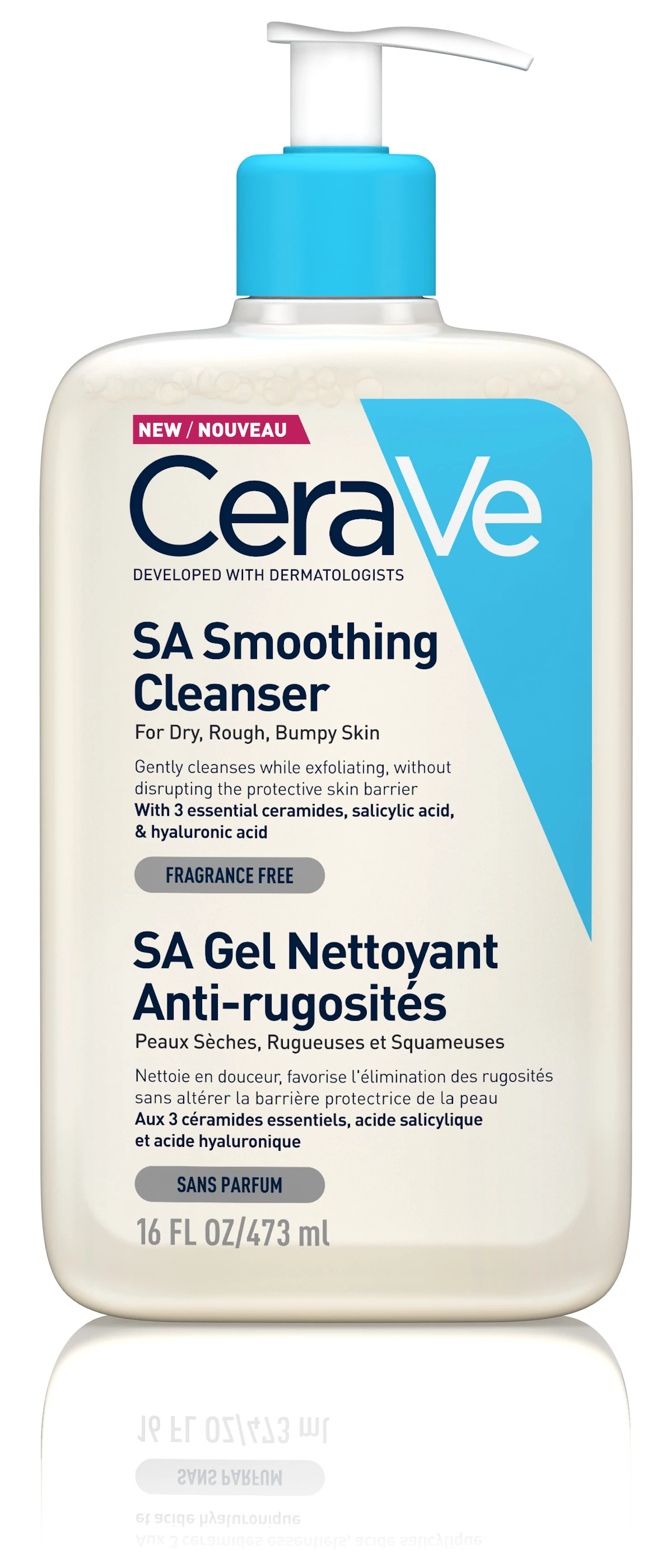 CERAVE SA Bőrsimító Tisztító Gél (473ml)