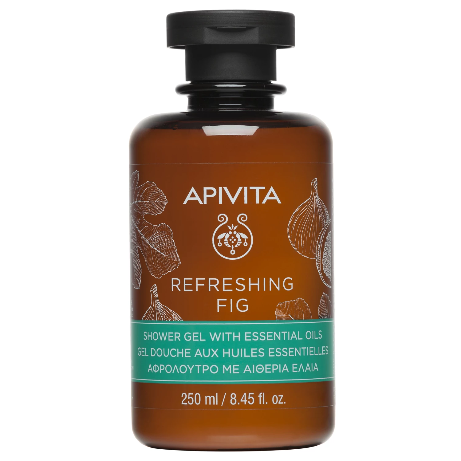 APIVITA Refreshing Fig Tusfürdő Frissítő Fügével és Illóolajokkal (250ml)