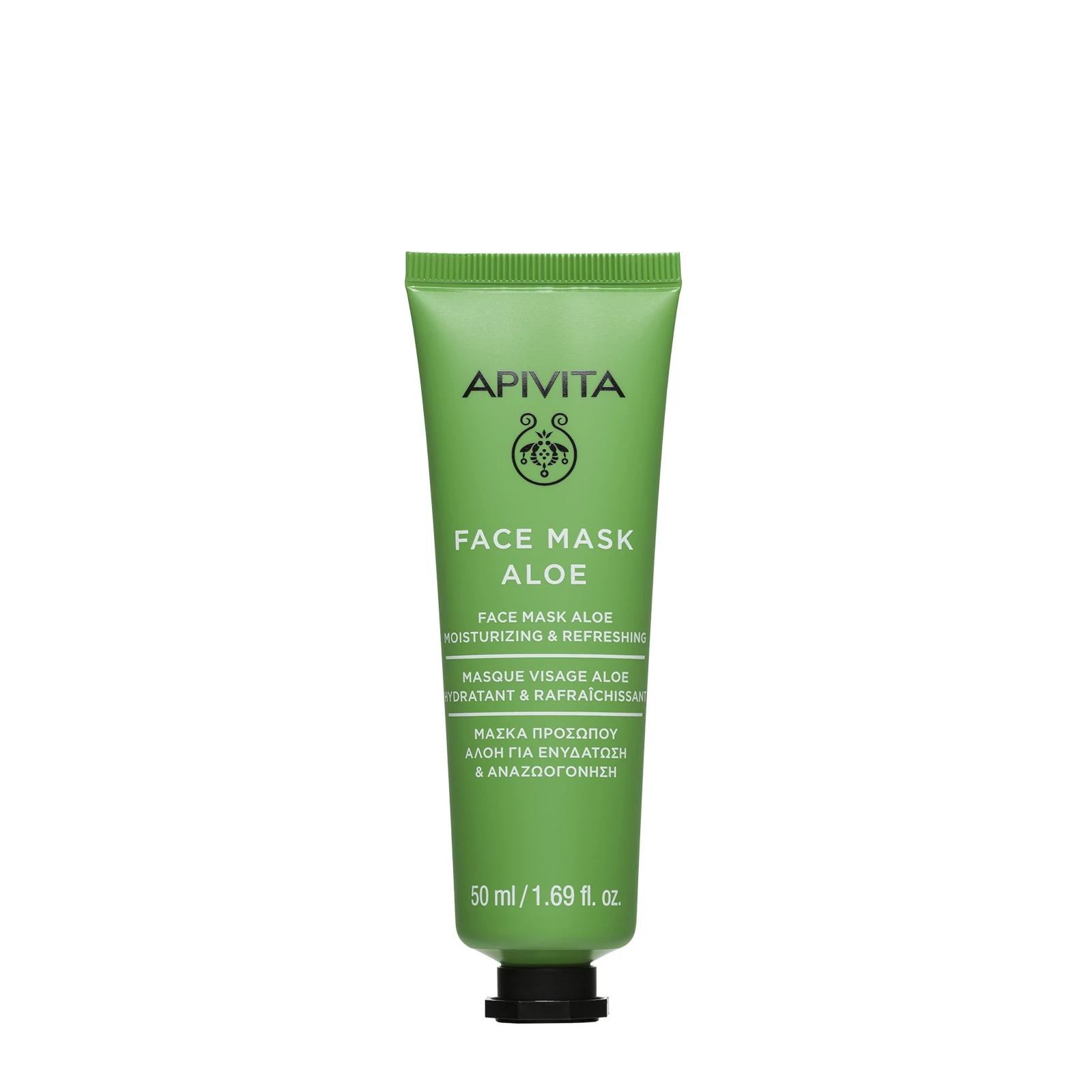 APIVITA Express Beauty Hidratáló Frissítő Arcmaszk Aloe Verával (50ml)