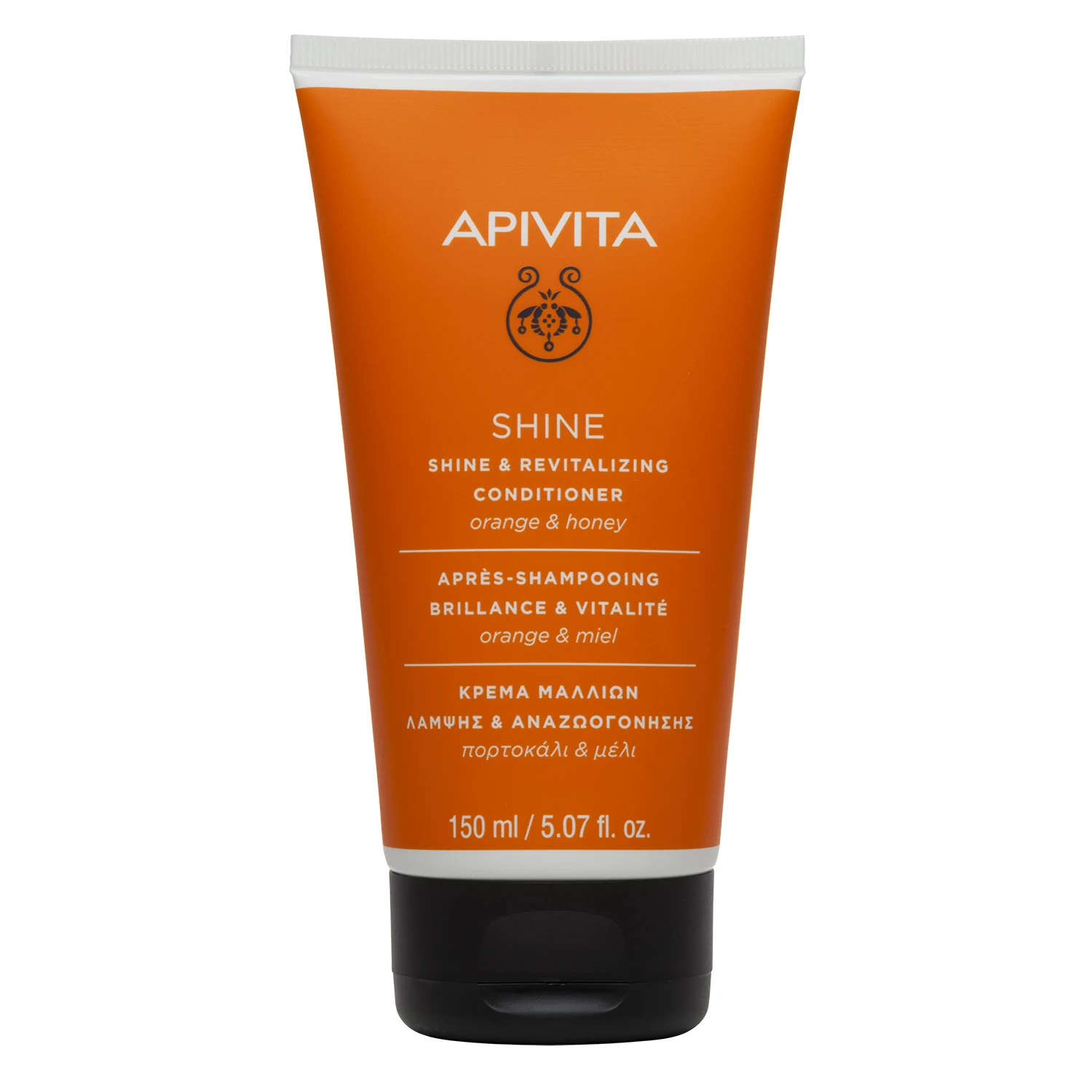 APIVITA Shine Fényt Adó és Revitalizáló Hajbalzsam (150ml)