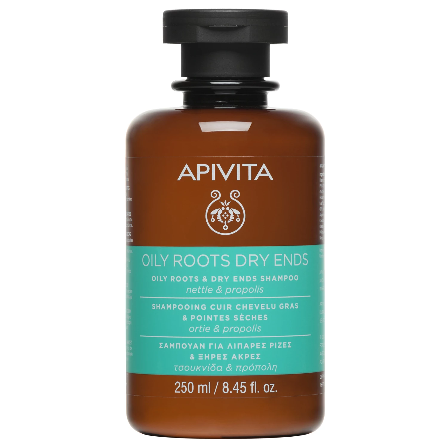 APIVITA Oily Roots Dry Ends Sampon Zsíros Hajtőre és Száraz Hajvégre (250ml)
