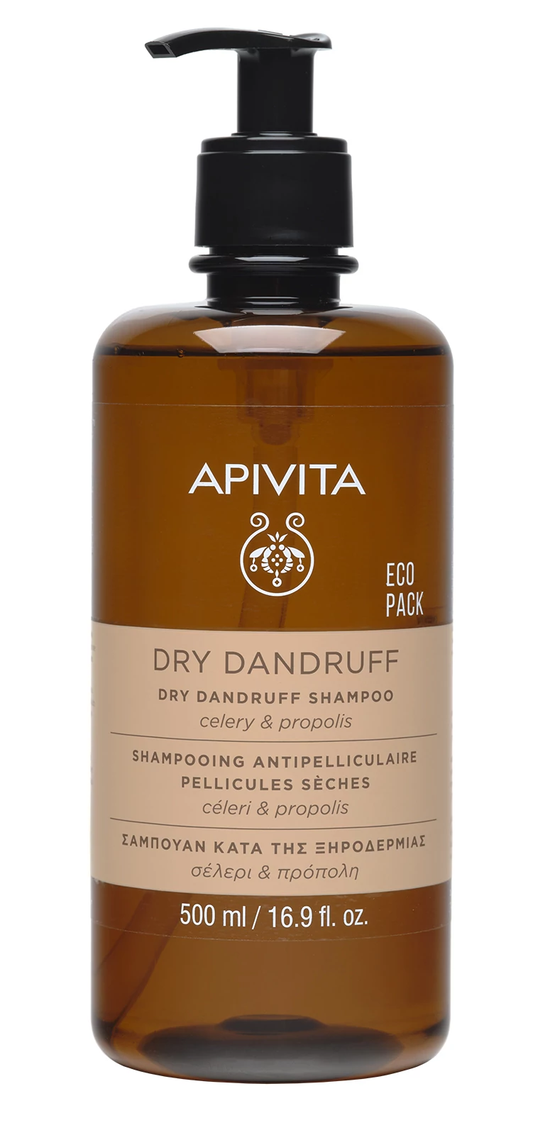 APIVITA Dry Dandruff Sampon Száraz Korpa Ellen ECO (500ml)