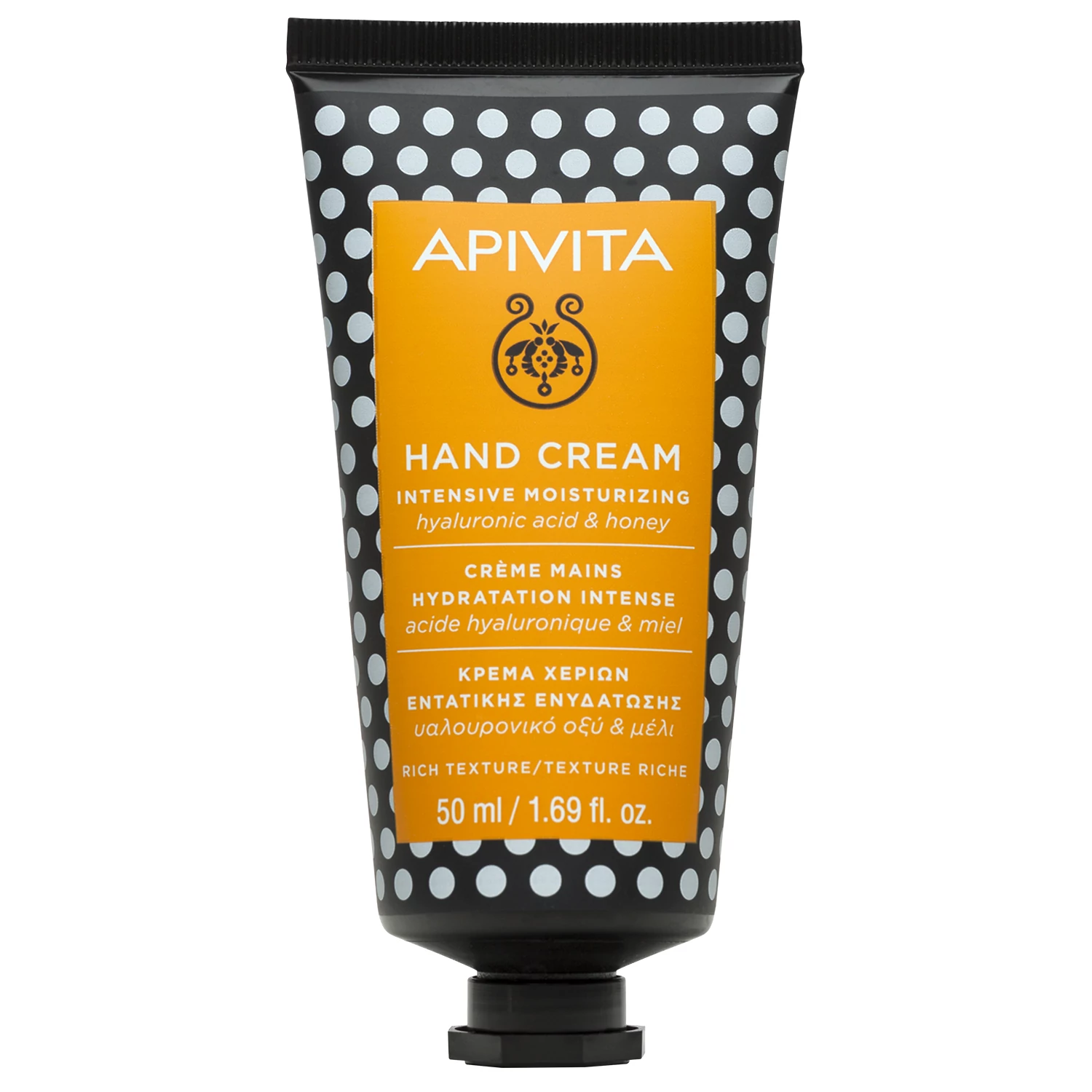 APIVITA Kézkrém Intenzív Hidratáló Hialuronsavval és Mézzel (50ml)