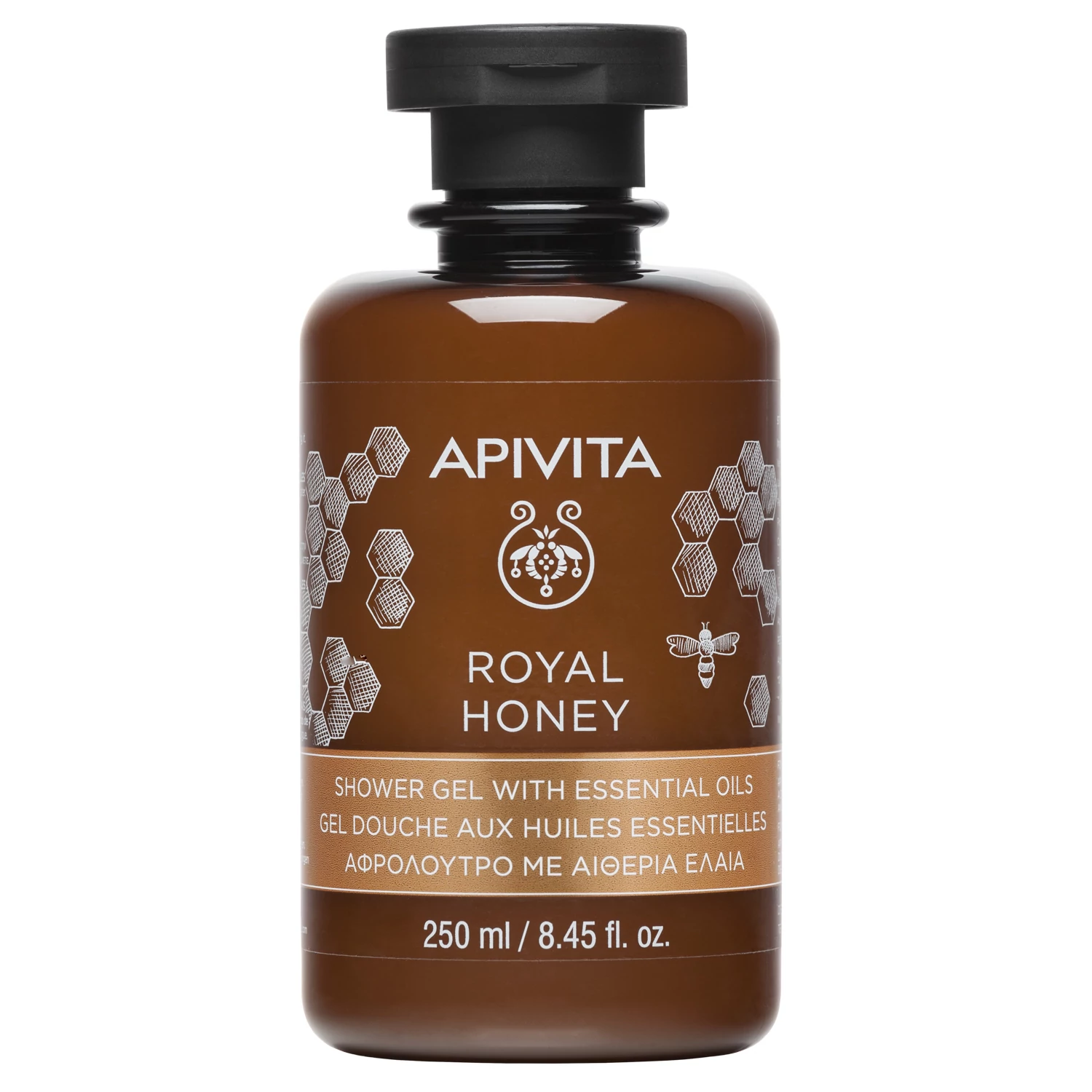 APIVITA Royal Honey Tusfürdő Száraz Bőrre (250ml)