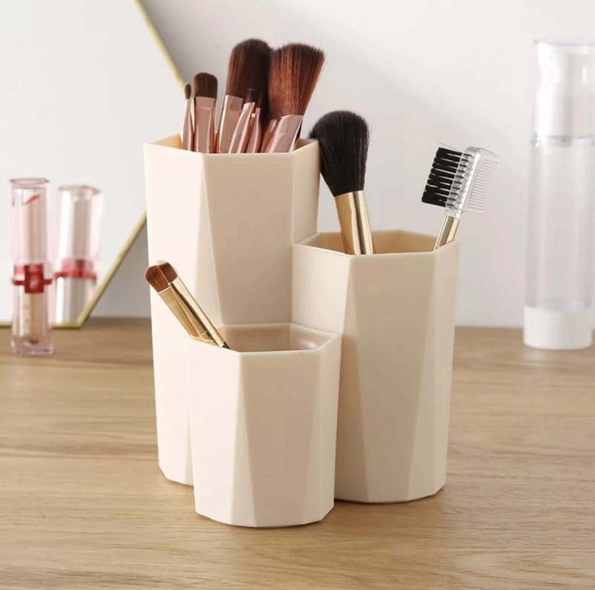 Plastic Makeup Organizer