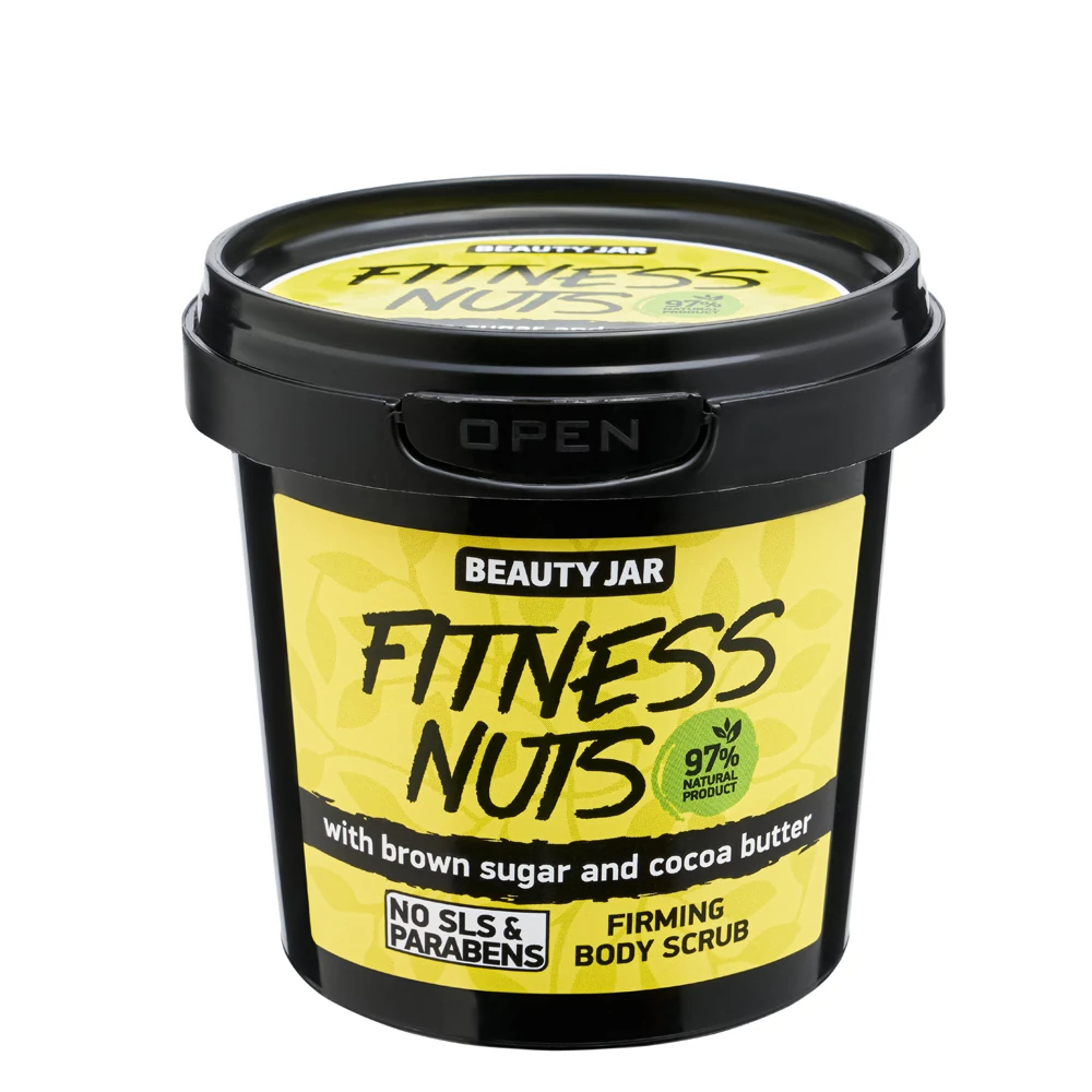 BEAUTY JAR Fitness Nuts Feszesítő Testradír (200g)