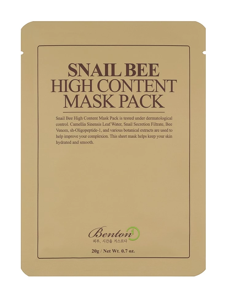 BENTON Snail Bee High Content Maszk