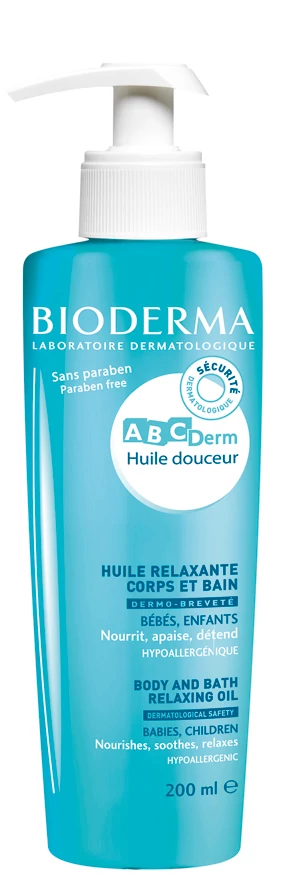 BIODERMA Abc Derm Relax Oil Testolaj Gyermekeknek (200ml)