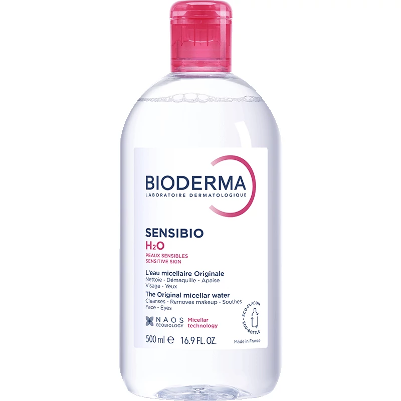 BIODERMA Sensibio H2O Micellás Arc- és Sminklemosó (500ml)