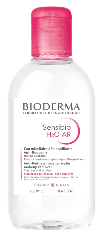 BIODERMA Sensibio H2O AR Micellás Arclemosó Rosaceás Bőrre (250ml)