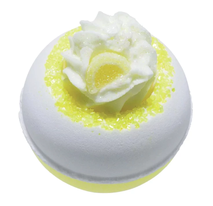 BOMB COSMETICS Citromos Habcsók Fürdőbomba (160g)