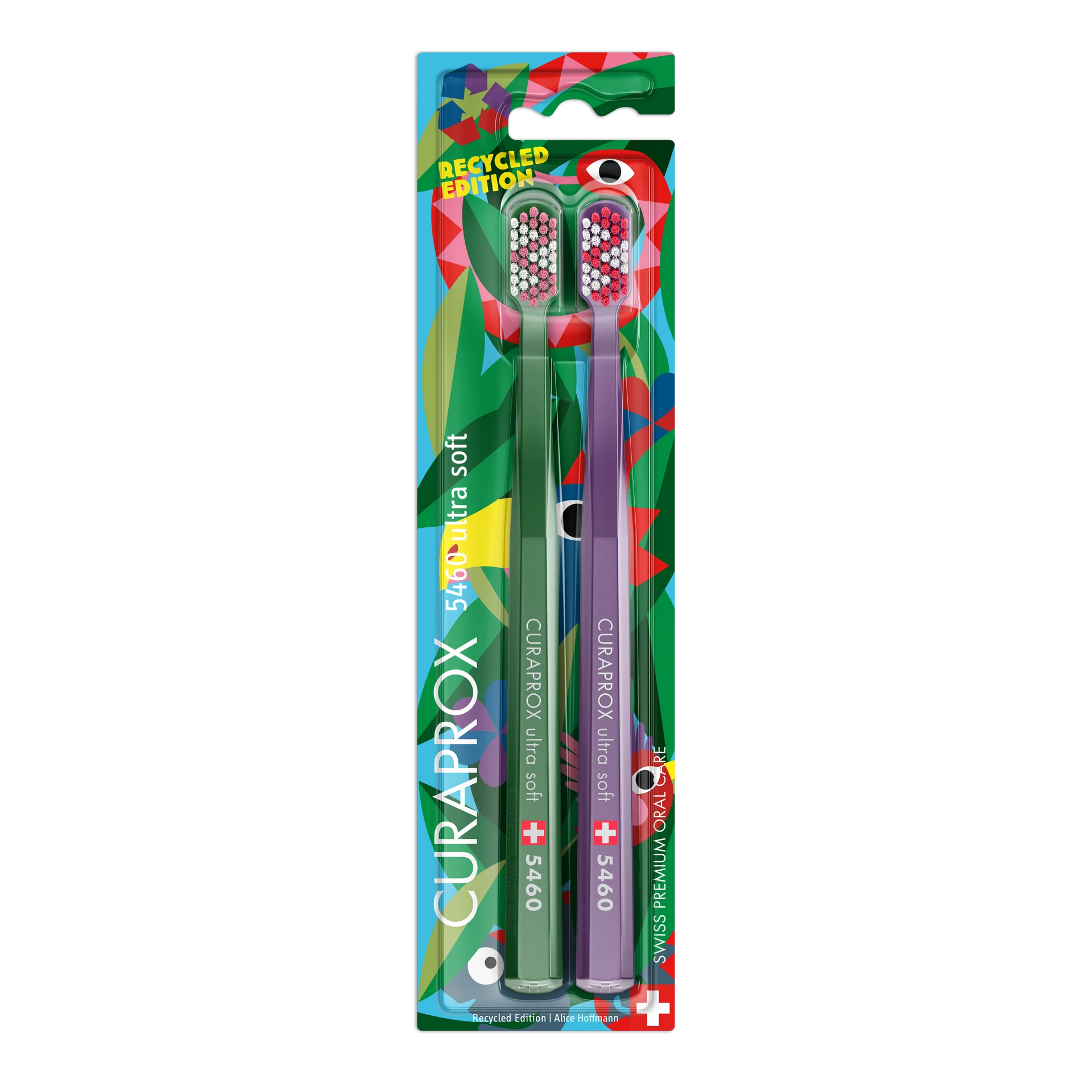 CURAPROX CS 5460 Ultra Soft Fogkefe Recycled (2 db)