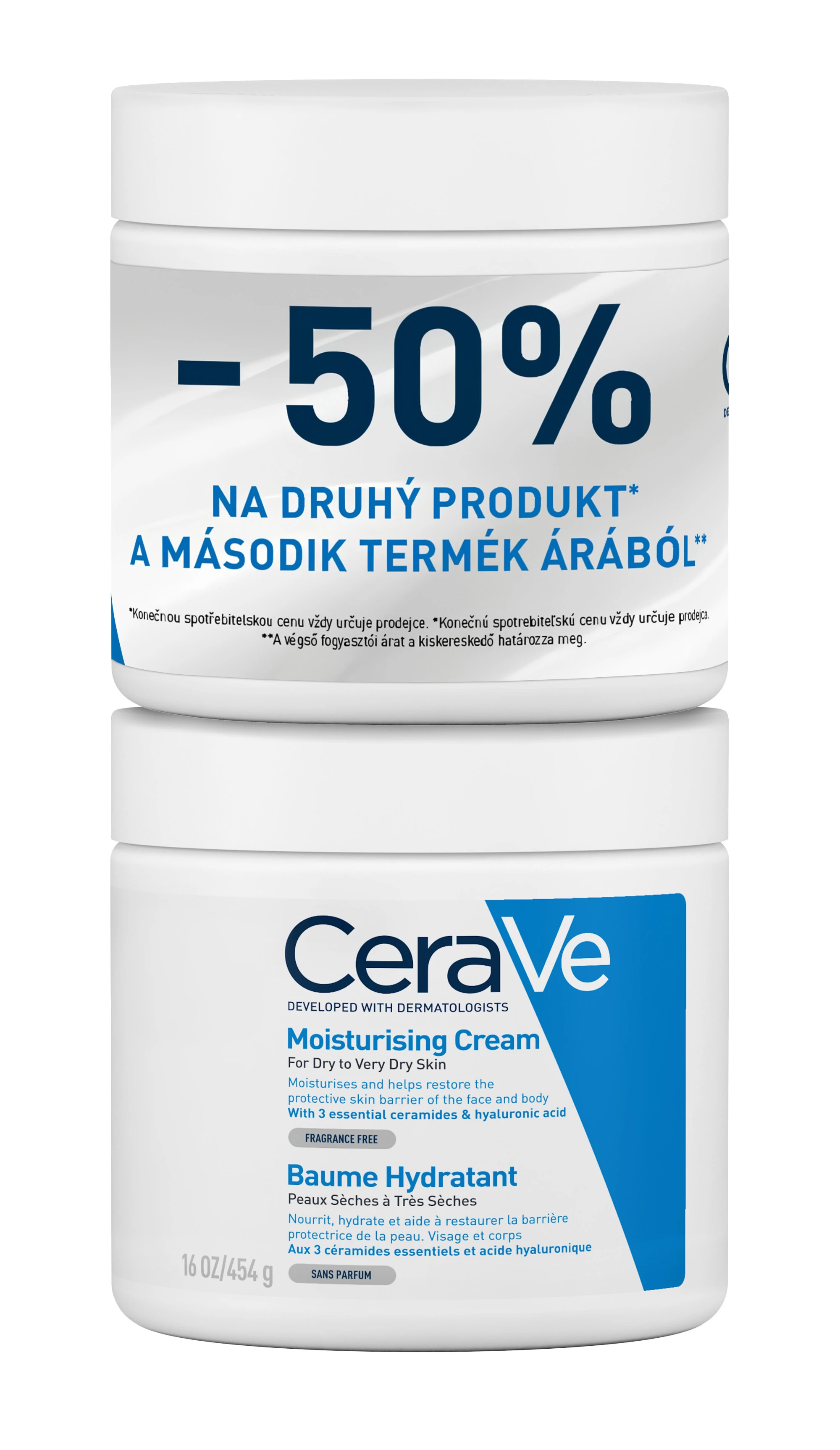 CERAVE Hydrating Body Cream (2x454g) DUOPACK