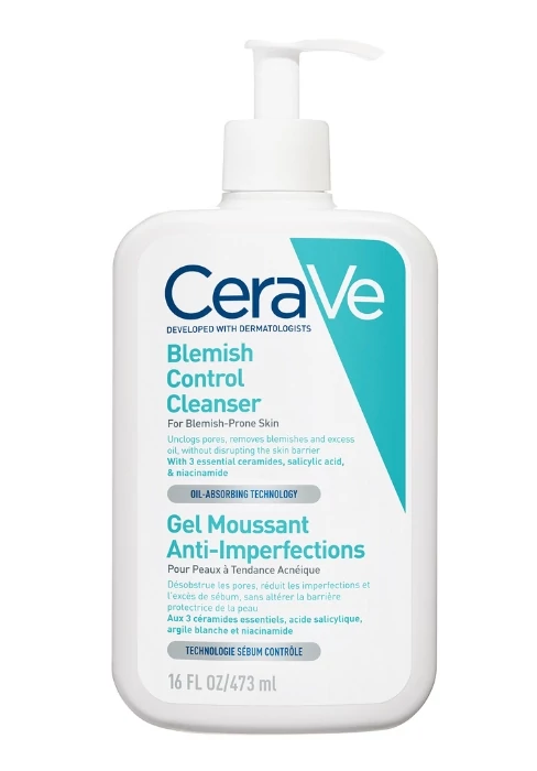 CERAVE Blemish Control Pattanások Elleni Tisztító Gél (473ml)