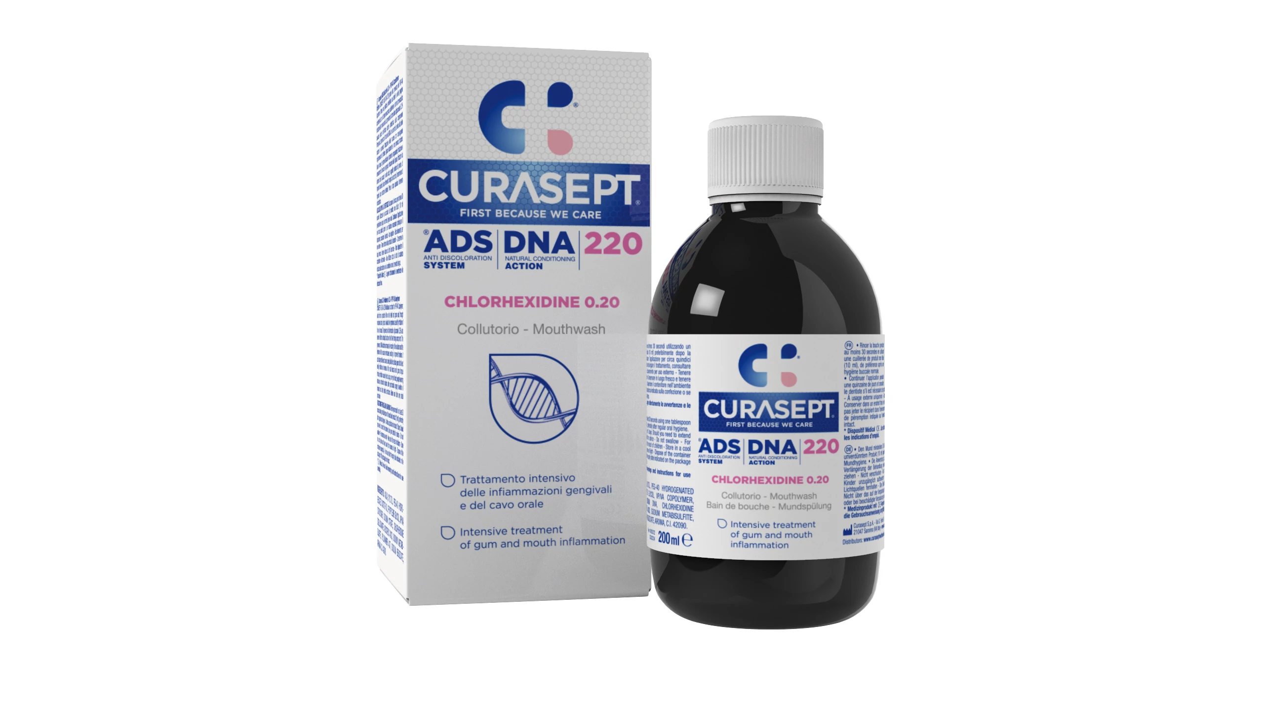CURASEPT ADS DNA 220 Szájöblítő (200ml)