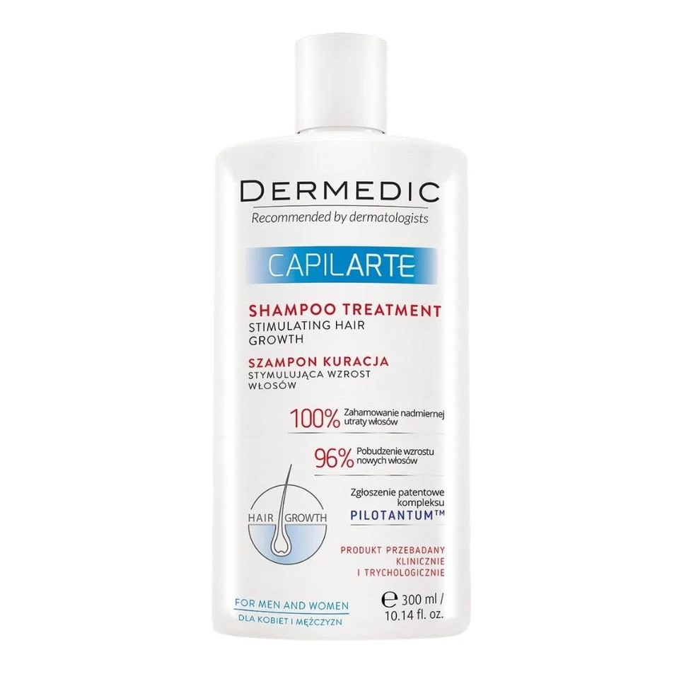 DERMEDIC Capilarte Hajnövekedést Serkentő Sampon (300ml)