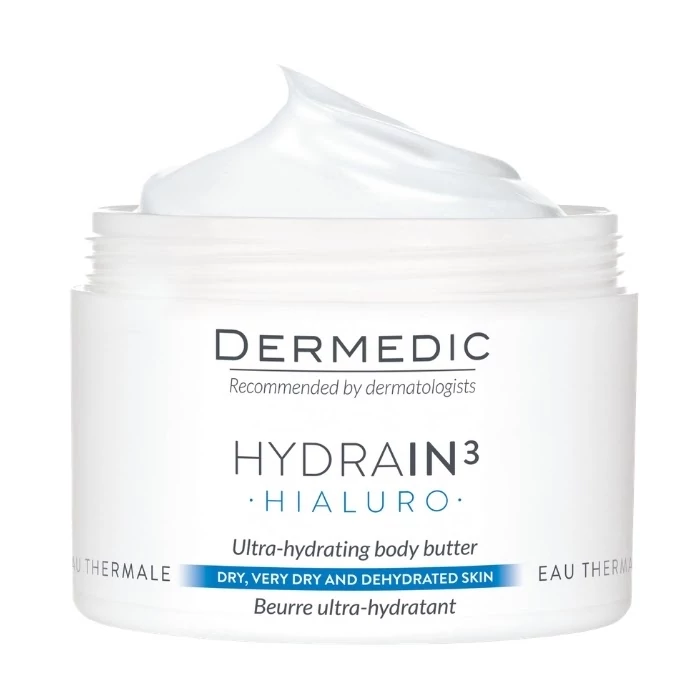DERMEDIC Hydrain³ Ultra-hidratáló Testvaj Hialuronsavval (225ml)