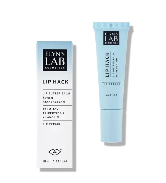 ELYN'S LAB Lip Hack Ajakbalzsam Peptiddel és Vanília Illattal (10ml)