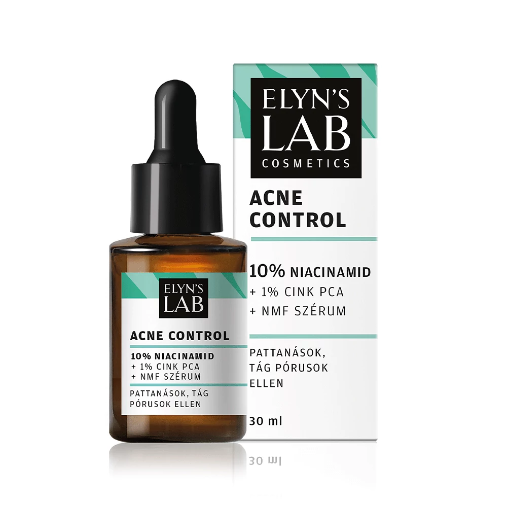 ELYN'S LAB Acne Control 10% Niacinamid + 1% Cink PCA Szérum (30ml)