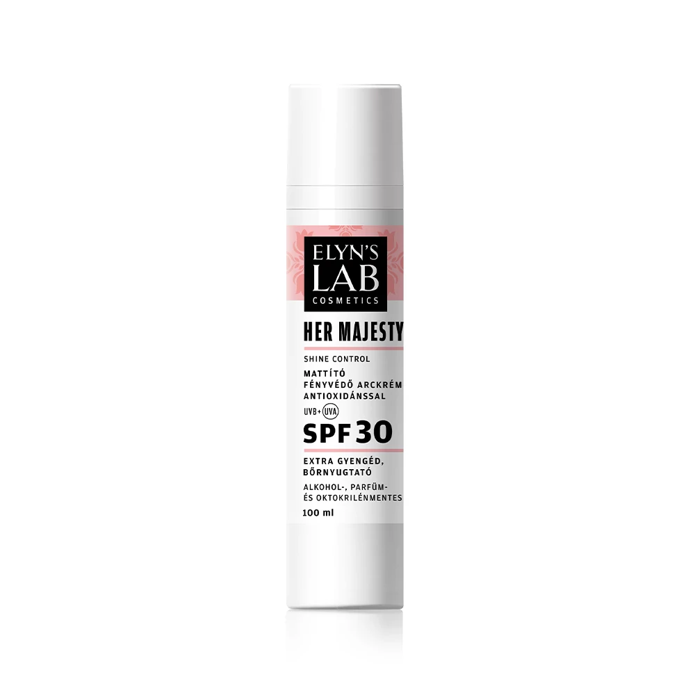 ELYN'S LAB Her Majesty Shine Control Fényvédő SPF30 (100ml)