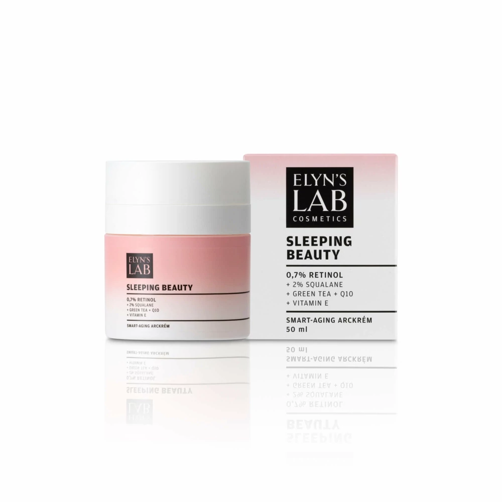 ELYN'S LAB Sleeping Beauty 0,7% Retinol + Q10 Smart Aging Éjszakai Arckrém (50ml)