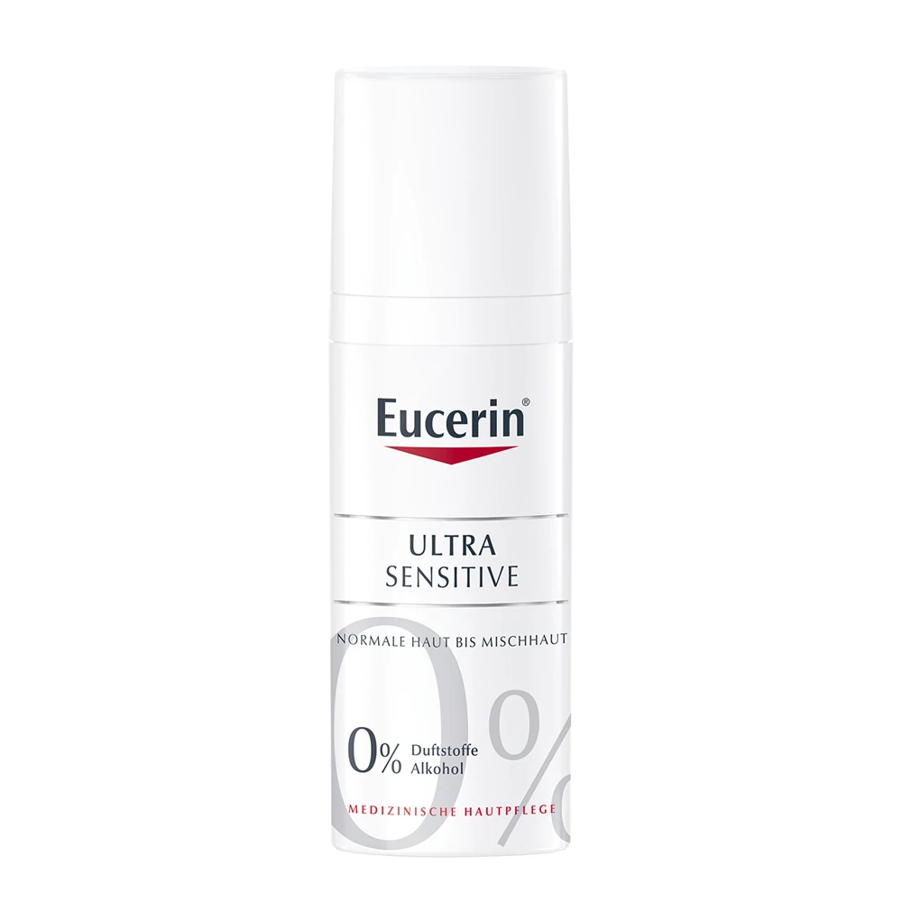 EUCERIN UltraSensitive Arcápoló Normál, Vegyes Bőrre (50ml)