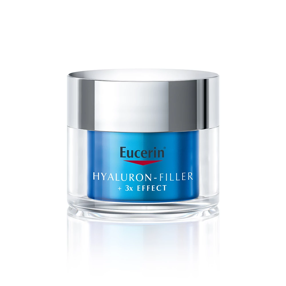 EUCERIN Hyaluron-Filler Ráncfeltöltő, Hidratáló Éjszakai Arckrém (50ml)