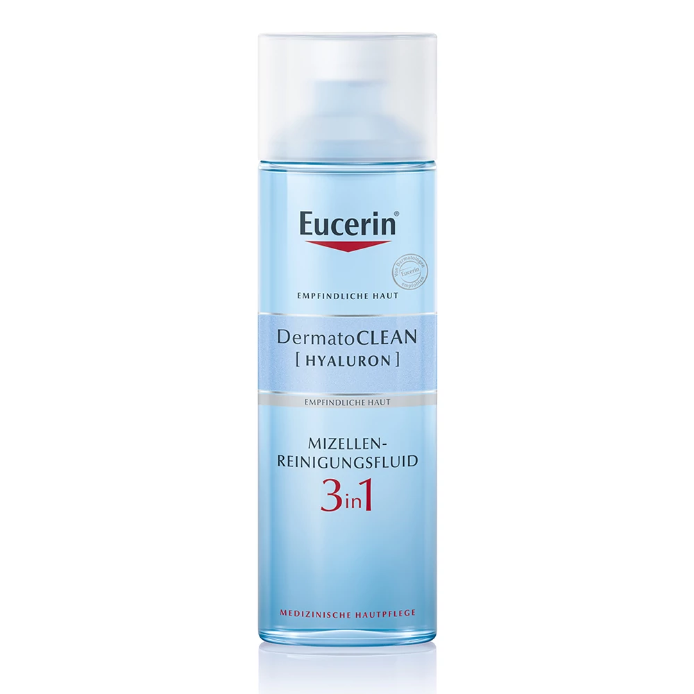 EUCERIN DermatoClean [Hyaluron] 3 az 1-ben Micellás Arclemosó (200ml)