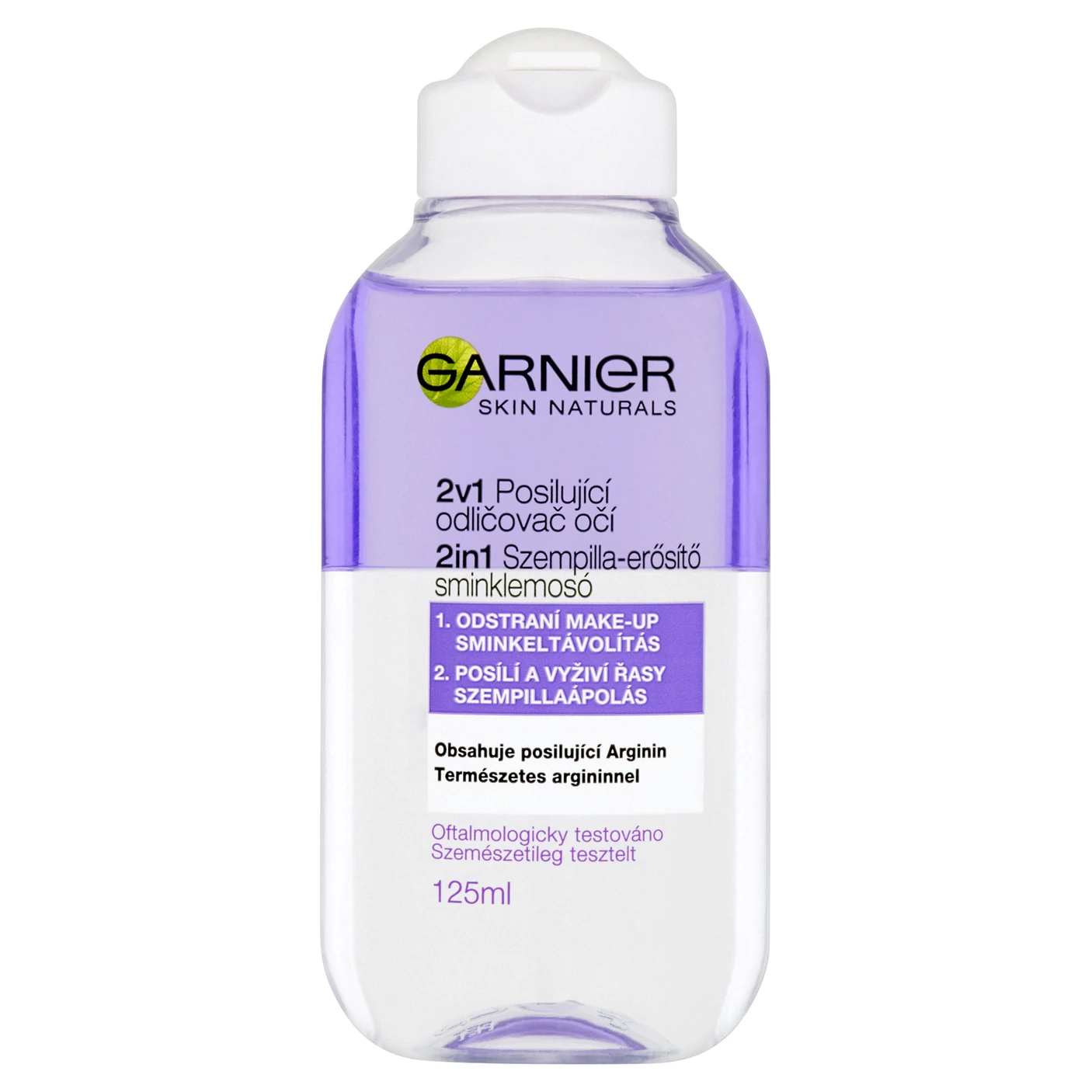 GARNIER Skin Naturals 2in1 Szempilla-Erősítő Sminklemosó (125ml)