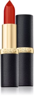 L'ORÉAL PARIS Color Riche Matte, Brick Vintage 348 Hidratáló Rúzs Matt Hatással