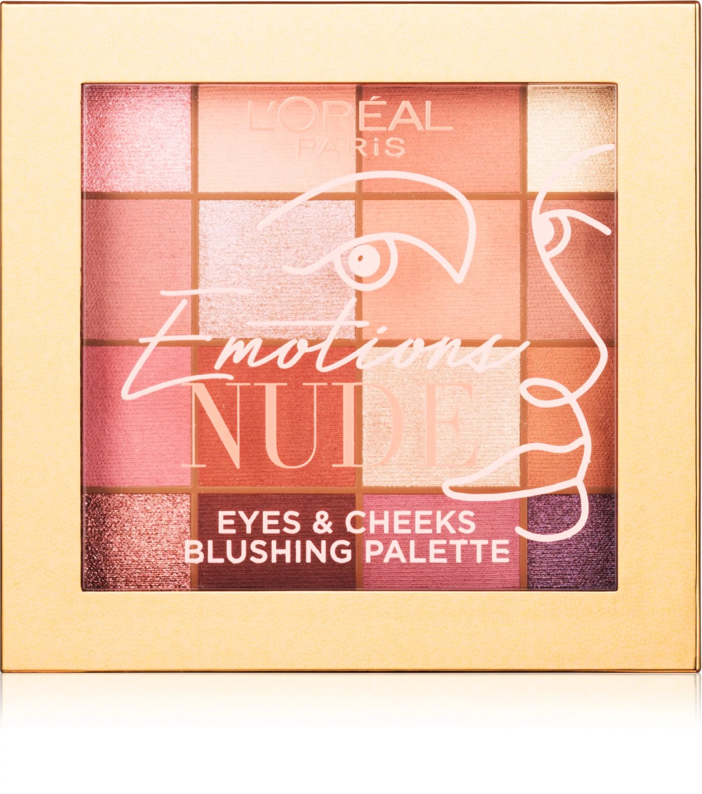 L'ORÉAL PARIS Emotions Of Nu Szemhéjpúder Paletta