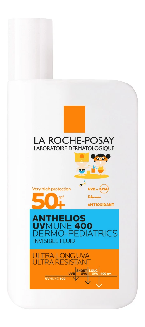 LA ROCHE-POSAY Anthelios UVMUNE 400 Dermo-Pediatrics Napvédő Fluid Gyereknek SPF50+ (50ml)