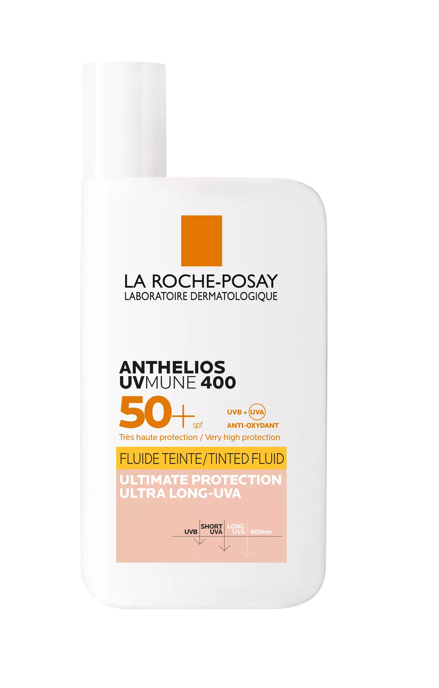 LA ROCHE-POSAY Anthelios UV MUNE400 Ultra Fluid SPF50+ Színezett (50ml)