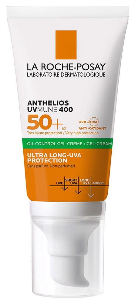 LA ROCHE-POSAY Anthelios Mattító Napvédő Gél-Krém SPF50+ (50ml)