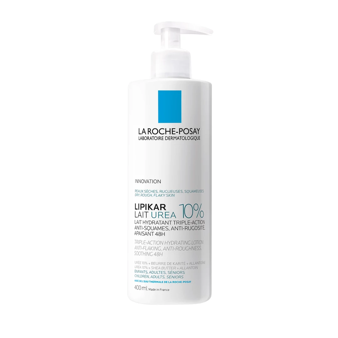 LA ROCHE-POSAY Lipikar Lait Urea 10% Testápoló Tej (400ml)