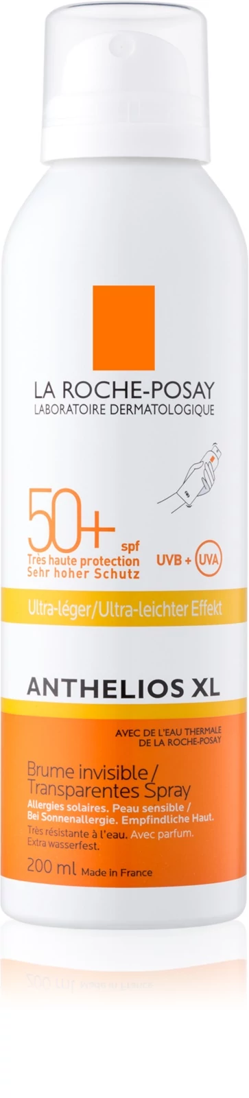 LA ROCHE-POSAY Anthelios XL Body Mist Átlátszó Napvédő Spray SPF50+ (200ml)