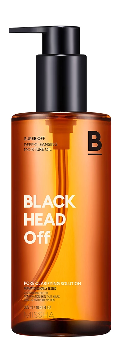 MISSHA Super Off Arctisztító Olaj Mitesszerek Ellen (305ml)