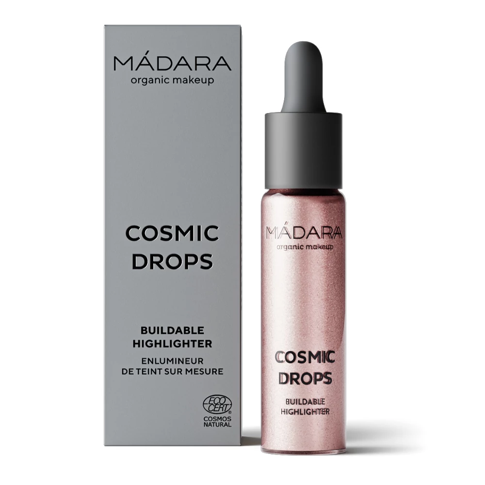MÁDARA Cosmic Drops Építhető Highlighter #2 Cosmic Rose (13,5ml)
