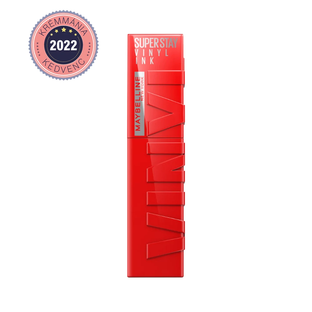 MAYBELLINE Superstay Vinyl Ink 25 Red Hot Folyékony Ajakrúzs