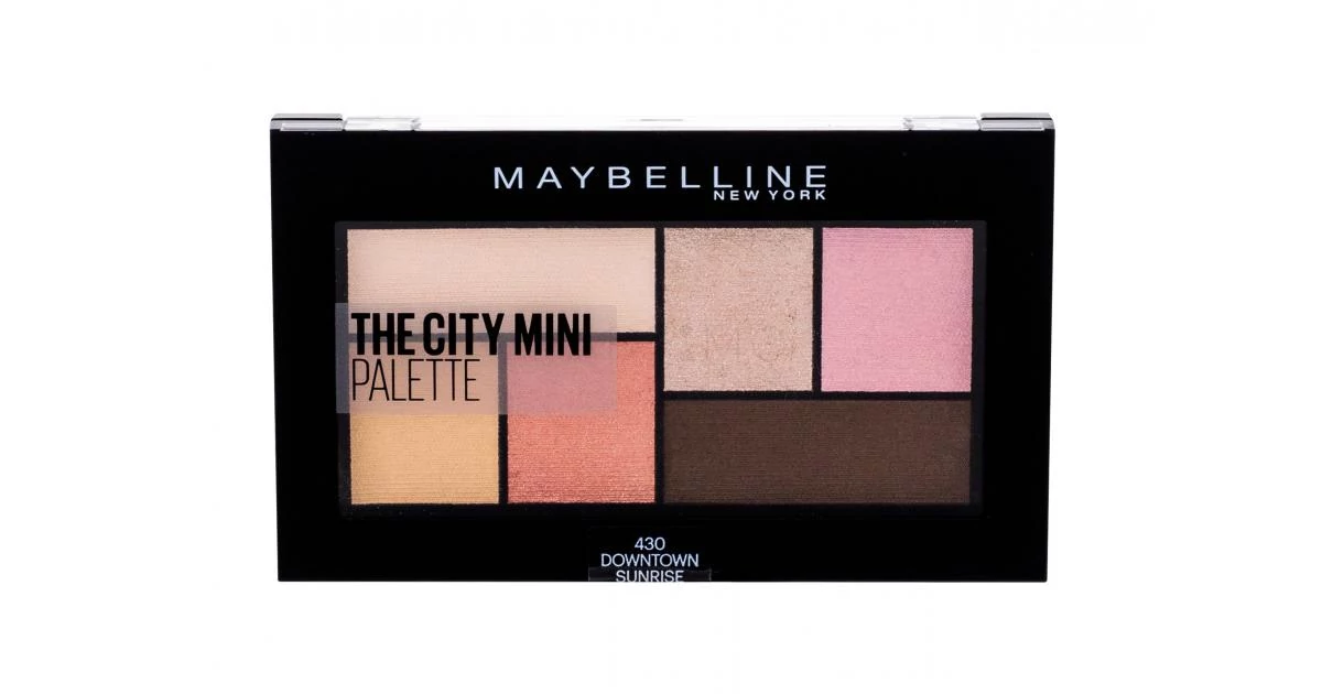 MAYBELLINE The City Mini Szemhéjpúder Paletta 430 Downtown Sunrise