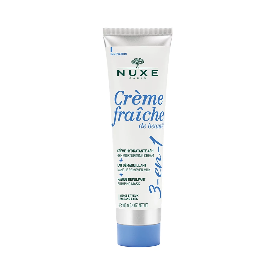 NUXE Créme Fraiche 3 az 1-ben Krém, Maszk, Tisztitó (100ml)