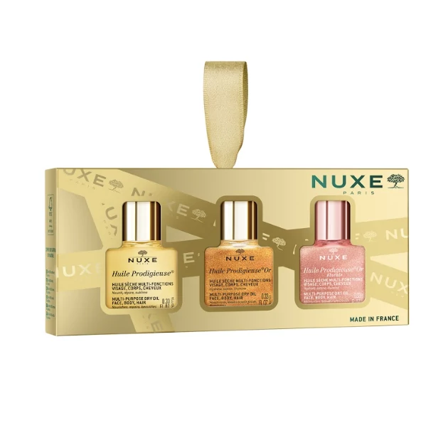 NUXE Huile Prodigieuse 3 Mini Szárazolaj Szett