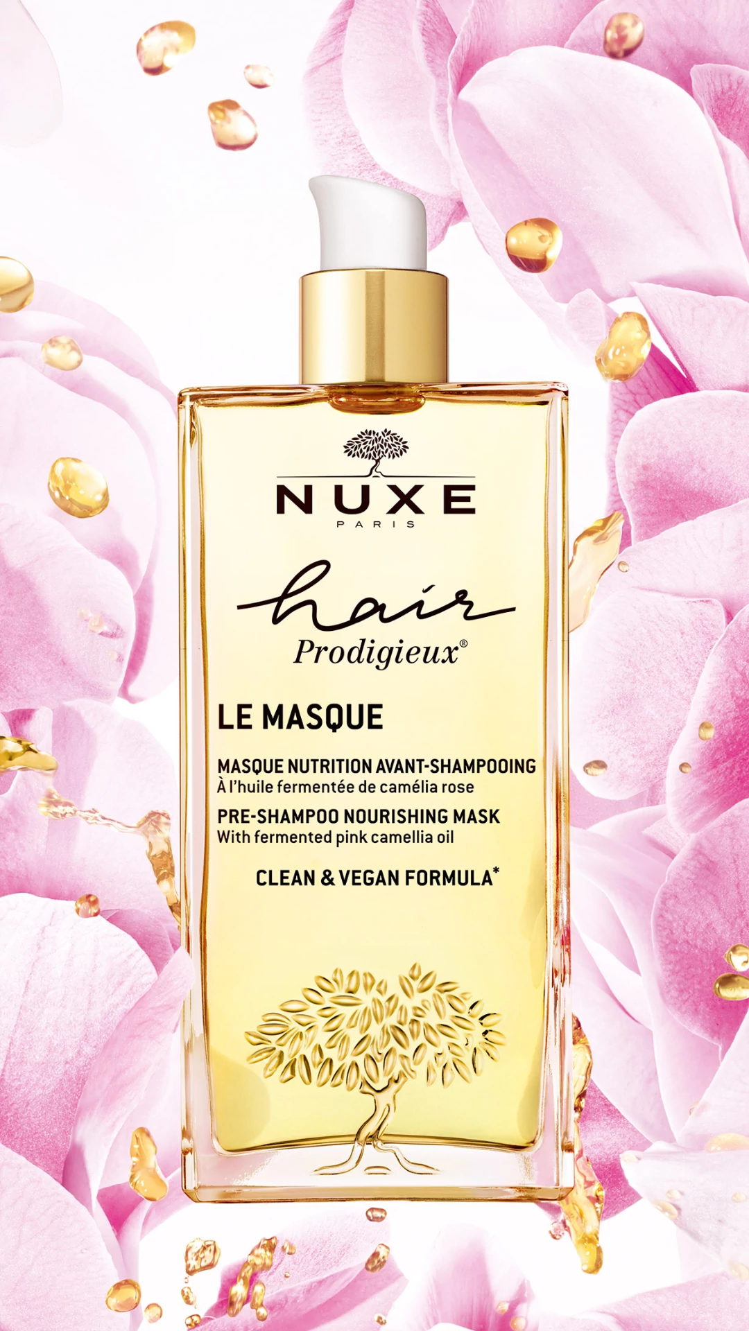 NUXE Hair Prodigieux Tápláló Hajmosás Előtti Maszk (125ml)