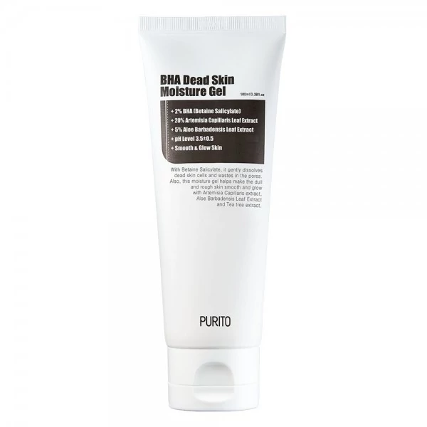 PURITO Bha Dead Skin Hidratáló Gél (100ml)
